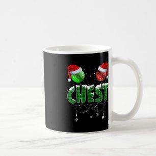 Brustkerne Weihnachten Mattierung Couple Chestnut  Kaffeetasse