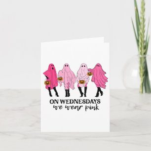 Brustkrebs Am Mittwoch Tragen Wir Pink  Karte