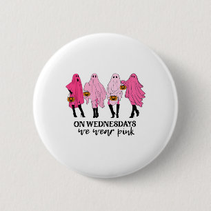 Brustkrebs am Mittwoch tragen wir rosa Button