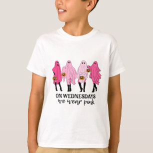 Brustkrebs am Mittwoch tragen wir rosa T-Shirt