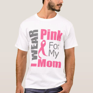 Brustkrebs-Band trage ich rosa Mamma T-Shirt