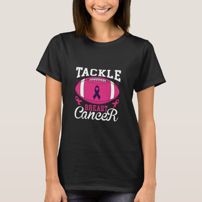 Brustkrebs bekämpfen T-Shirt (Vorderseite)