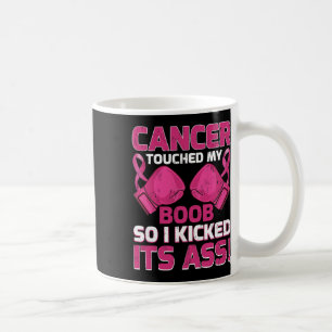 Brustkrebs berührte meine Brust, also kickte ich s Kaffeetasse