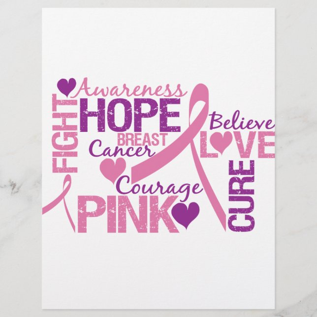 Brustkrebs-Bewusstsein (Vorderseite)