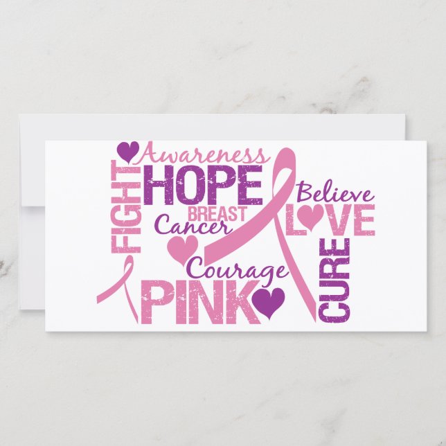 Brustkrebs-Bewusstsein (Vorderseite)