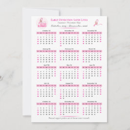 Brustkrebs-Bewusstsein 15-monatiger Multifunktions