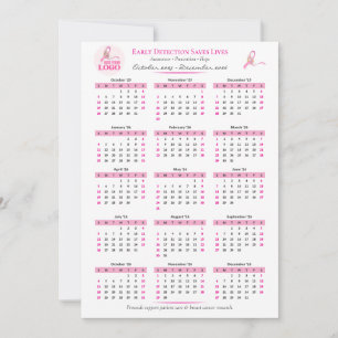 Brustkrebs-Bewusstsein 15-monatiger Multifunktions