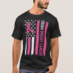 Brustkrebs-Bewusstsein Bling Pink Ribbon 3 T-Shirt