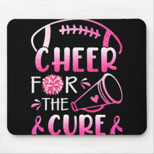 Brustkrebs-Bewusstsein für den heilenden T - Shirt Mousepad