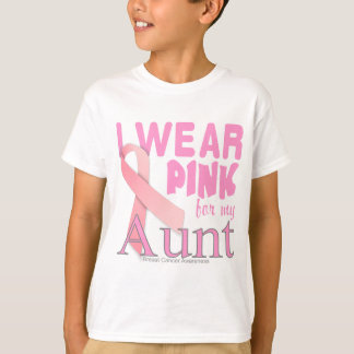 Brustkrebs-Bewusstsein für Tante T-Shirt