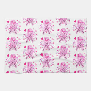 Brustkrebs-Bewusstsein Geschirrtuch