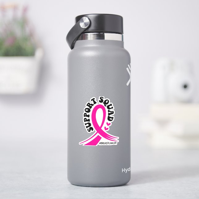 Brustkrebs Bewusstsein Gesundheit Geschenke Aufkleber (HydroFlask)