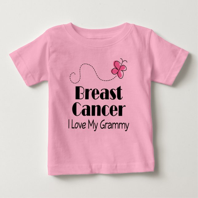 Brustkrebs Bewusstsein Grammy Pink Tutu Shirt (Vorderseite)