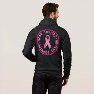 Brustkrebs-Bewusstsein Hoodie
