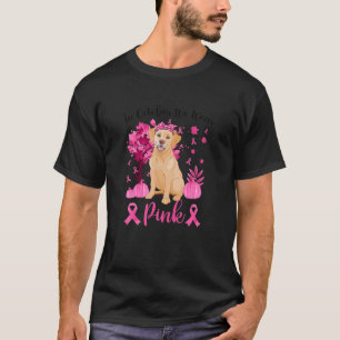 Brustkrebs-Bewusstsein im Oktober tragen wir rosa T-Shirt