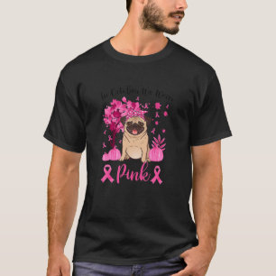 Brustkrebs-Bewusstsein im Oktober tragen wir rosa T-Shirt