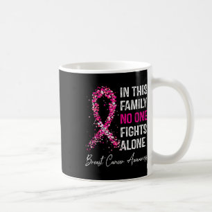 Brustkrebs-Bewusstsein in dieser Familie niemand F Kaffeetasse
