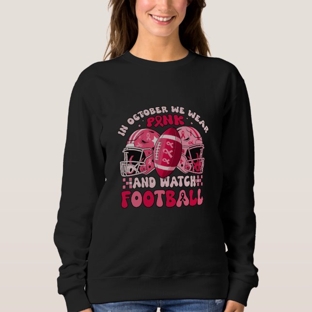 Brustkrebs-Bewusstsein Kampf gegen rosa Schleife Sweatshirt