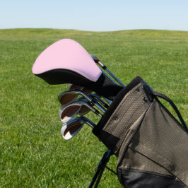 Brustkrebs-Bewusstsein leicht rosa schlicht niedli Golf Headcover