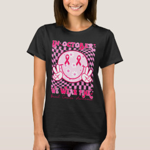 Brustkrebs-Bewusstsein Männer Frauen Kinder unters T-Shirt