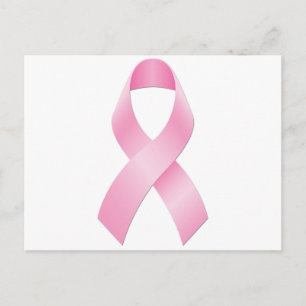 Brustkrebs-Bewusstsein Postkarte