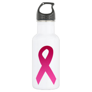 Brustkrebs-Bewusstsein rosa Band Edelstahlflasche
