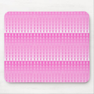 Brustkrebs-Bewusstsein Rosa Band Mousepad