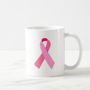 Brustkrebs-Bewusstsein Rosa Band Tasse