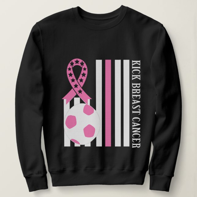 Brustkrebs-Bewusstsein rosa Ribbon Kampf T - Shirt (Design vorne)