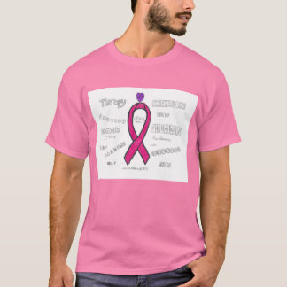 Brustkrebs-Bewusstsein rosa T-Shirt