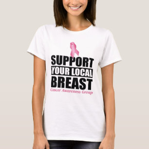 Brustkrebs-Bewusstsein - Stützungskonsortium T-Shirt