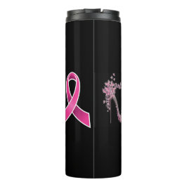 Brustkrebs-Bewusstsein Thermosbecher