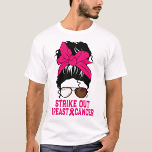 Brustkrebs-Bewusstsein Unordentlicher Knoten Softl T-Shirt