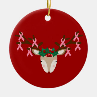 Brustkrebs-Bewusstsein Weihnachtsschmuck