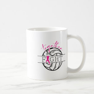 Brustkrebs-Bewusstsein zusammen Wir kämpfen freiwi Kaffeetasse