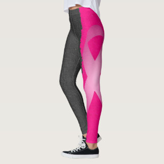 Brustkrebs-Bewusstseins-Leggings Leggings