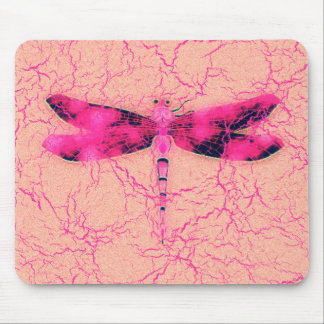 Brustkrebs-Bewusstseins-Libelle Mousepad