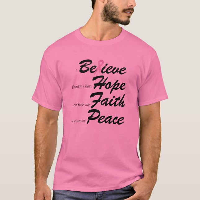 Brustkrebs-Bewusstseins-T - Shirt (Vorderseite)