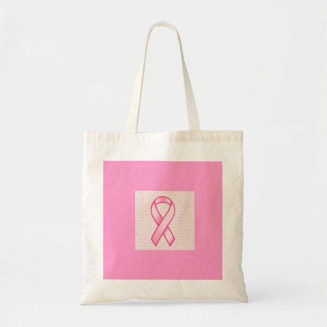 Brustkrebs-Bewusstseins-Tasche Tragetasche (Vorne)