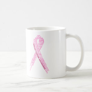 Brustkrebs-Bewusstseins-Tasse Tasse