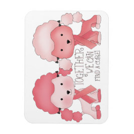 Brustkrebs-Bewusstseinsbildung Magnet