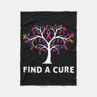 Brustkrebs-Bewusstseinskampf finden eine Heilkräut Fleecedecke