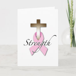 Brustkrebs-Bewusstseinsstärke Karte