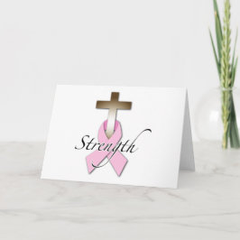 Brustkrebs-Bewusstseinsstärke Karte