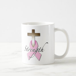 Brustkrebs-Bewusstseinsstärke Tasse