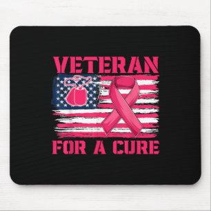 Brustkrebs-Bewusstseinsveteran für eine Kur in Ame Mousepad