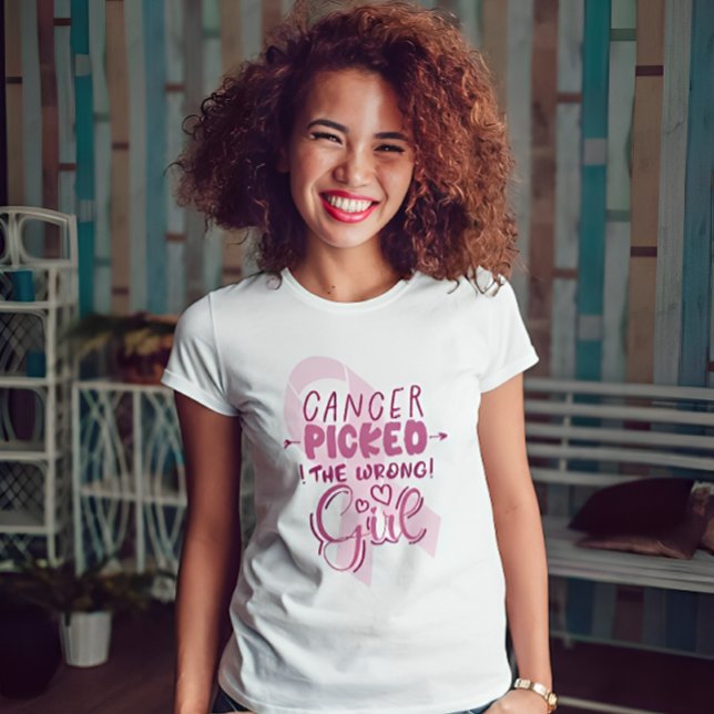 Brustkrebs - Brustkrebs-Bewusstsein T-Shirt (Von Creator hochgeladen)