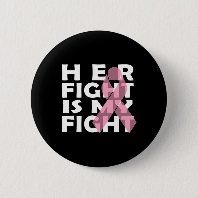 Brustkrebs Button (Vorderseite)