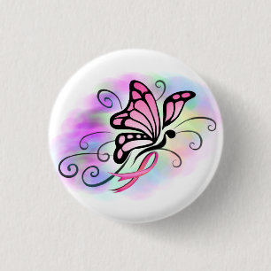 Brustkrebs Button