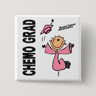 Brustkrebs CHEMO ABSOLVENT 1 Button